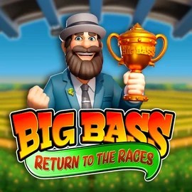Official Slots logo: Big Bass Return to the Races by Pragmatic Play at Spinit Casino