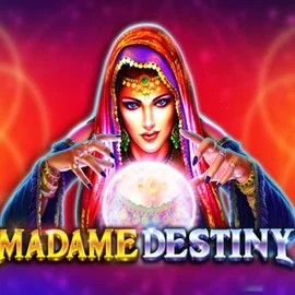 Madame Destiny slot logo by Pragmatic Play at Spinit Casino